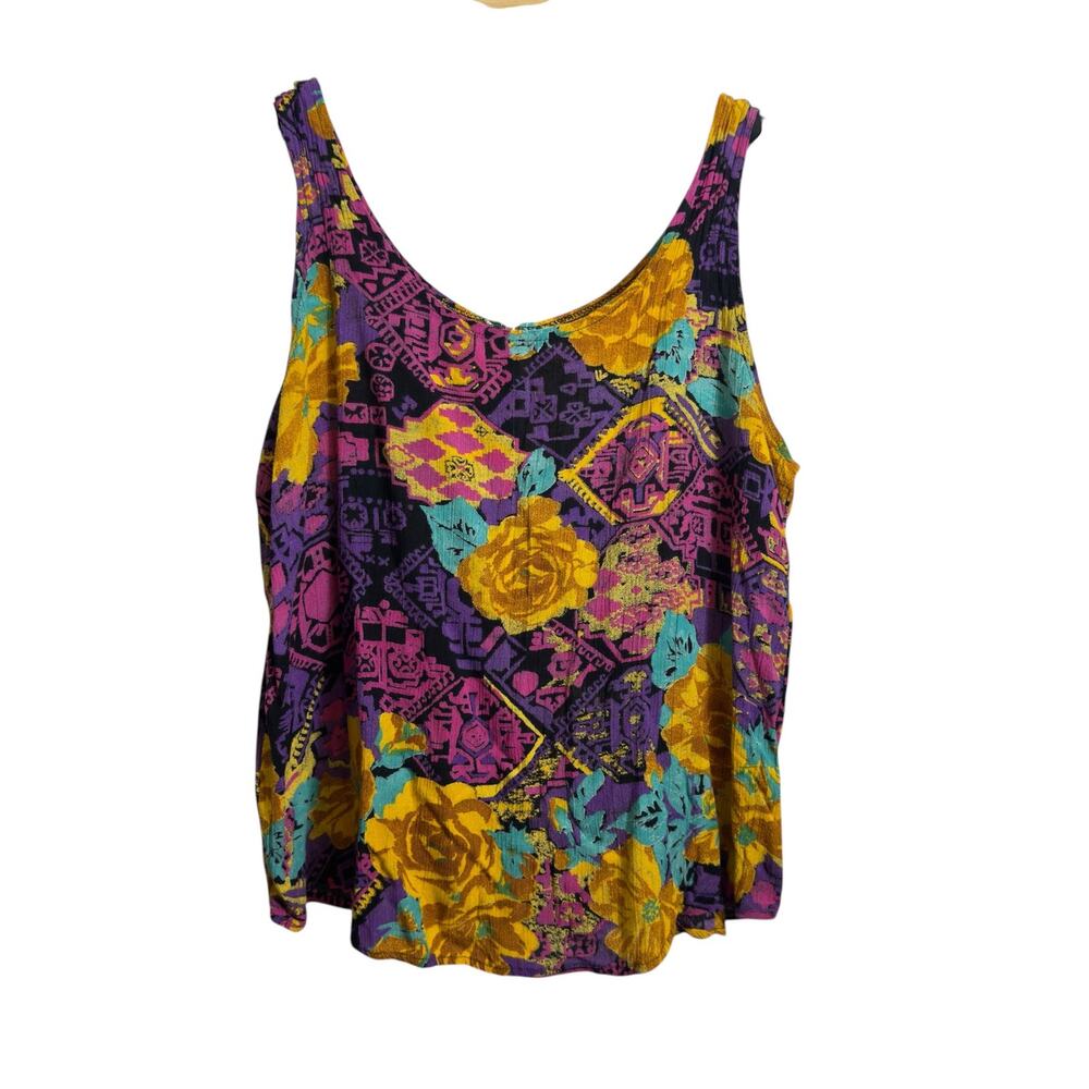 Just Maggie Vintage Tank Floral Womens
